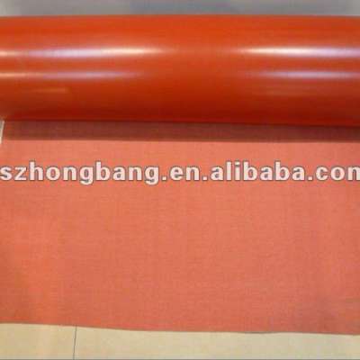 Silicone Coated Fiberglass Fabric Red