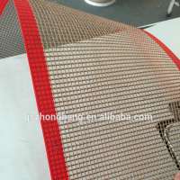 PTFE coated open mesh belt