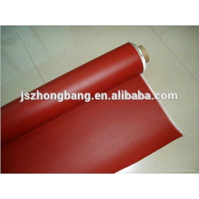 Fiberglass fabric with silicone coated